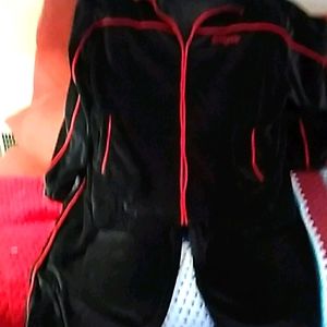 Mens velour sweatsuit